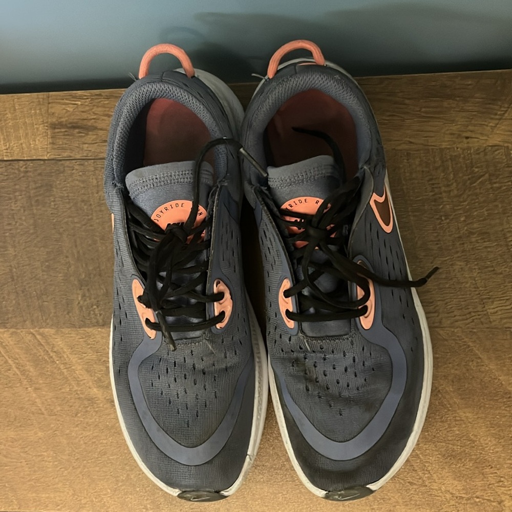 Nike running shoes  slightly used